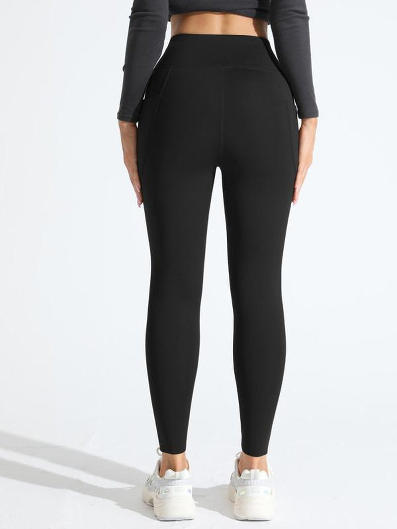 High Waist Thermal Lined Sports Leggings