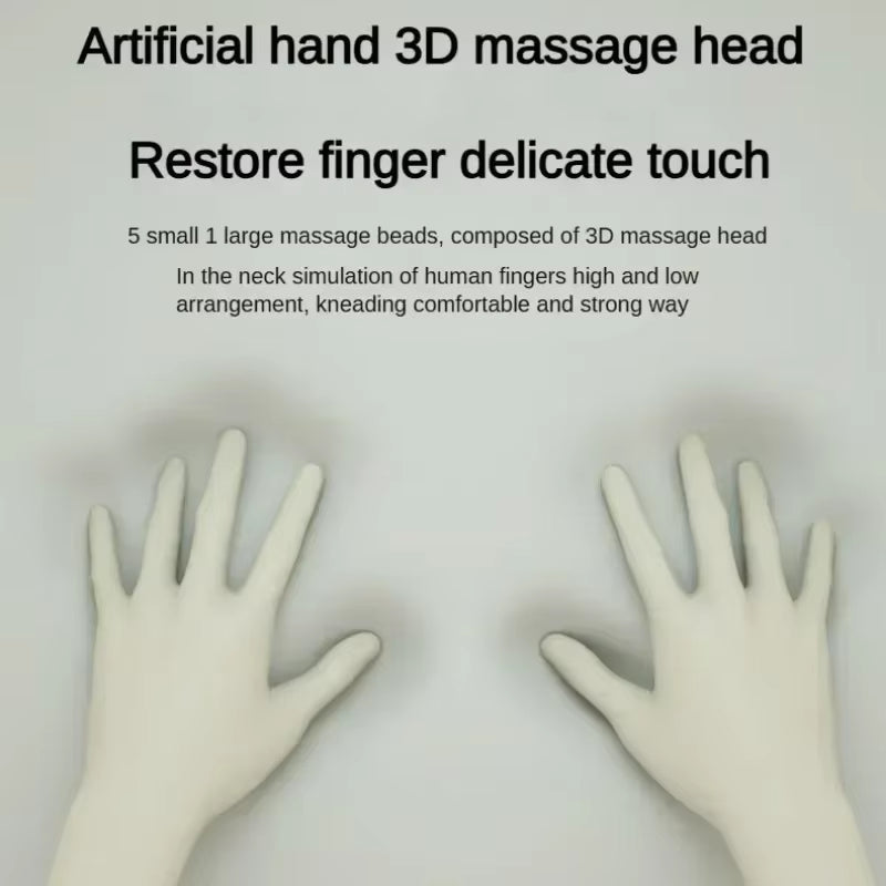 Flexirelief™ U-Shaped Neck & Shoulder Massager – Total Relaxation on Demand